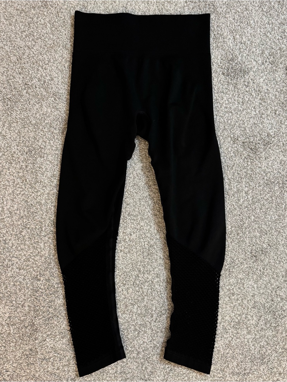 Victoria's Secret PINK Ultimate Women's Size M Black Seamless Leggings